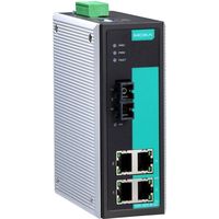 Commutateur Ethernet industriel non géré Moxa EDS-305-M-SC pour rail DIN, 24V, 4 ports RJ45 100 Mbps