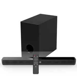 Barra de Sonido Inalámbrica para TV Samtronic de 120 W con Subwoofer Inalámbrico, Barra de Sonido Envolvente para el Hogar para TV - Product Image 1