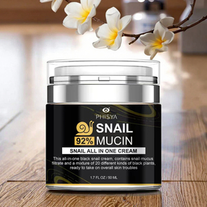 Korea lanjut siput Mucin 92 semua satu kolagen Vegan pelembap wajah krim pemutih memperbaiki <span class=keywords><strong>Ceramide</strong></span> Vitamin E mengencangkan 50mL - Product Image 6