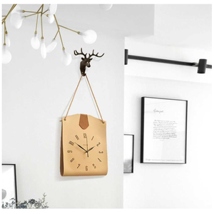 Đồng hồ treo tường cổ điển thiết kế độc đáo Túi tote thiết kế đồng hồ treo tường phong cách đồng quê trang trí đồng hồ treo tường - Product Image 2