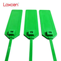 Etiqueta RFID UHF Reutilizable F43 Laxcen, Etiqueta de Cable con Brida, ABS Anti-metal, Lector de Largo Alcance, Etiqueta Pasiva RFID para Gestión Logística
