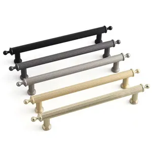 zink alloy Furniture Fitting Manufacturer Furniture hardware dresser pulls drawer kitchen handle cupboard handle