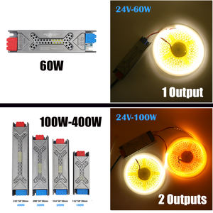 1pc/5 pccs dc <span class=keywords><strong>12v</strong></span> 24v הוביל אספקת חשמל 100w 200w <span class=keywords><strong>ac</strong></span> 100-250v נהג שנאי-לשעבר עבור אורות רצועת הוביל - Product Image 4