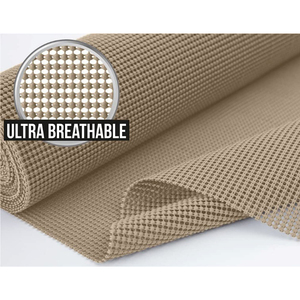 Forro de PVC Premium Antideslizante para Estantes, Gabinetes de Cocina, Cajones, Refrigerador y Automóvil, No Tóxico, No Adhesivo, Tejido, Apto para Mascotas - Product Image 1