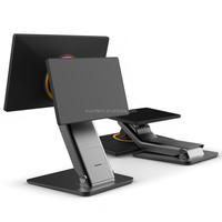 Caja Registradora POS con Pantalla Táctil Android Windows 11 Todo en Uno, Máquina de Pedidos de Una o Dos Pantallas para Restaurantes, Teterías y Negocios de Alta Gama