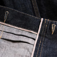 Jaket Denim Pria Model Kancing Depan dari Produsen OEM, Jaket Denim Selvedge Jepang Berat, Jaket Denim Mentah Retro Amerika untuk Pria