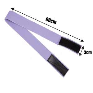 Herramienta de extensión de cabello de buena calidad, banda de peluca con cabeza de fusión ajustable, pelo Scrunchie, patrón de estampado de leopardo, banda de peluca para bordes - Product Image 2