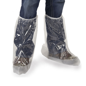 Penutup sepatu bot sekali pakai, tahan air Pe kaki sepatu kets penutup hujan - Product Image 6