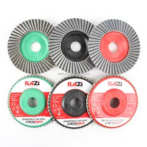 Raizi Electroplated Diamond Flap Disc grinding Wheel For metal glass stone tiles ceramics grind