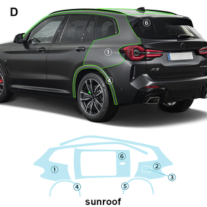 Per BMW <span class=keywords><strong>X3</strong></span> M-sport M <span class=keywords><strong>G01</strong></span> ogni parte del film TPU PPF pre-taglio auto anti-graffio autorigenerante vernice trasparente pellicola protettiva - Product Image 2