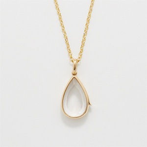 Simpatici piccoli oggetti fai da te ciondoli ciondolo a goccia d'acqua apribile con <span class=keywords><strong>cuore</strong></span> oceanico <span class=keywords><strong>collana</strong></span> per la conservazione della clavicola di colore - Product Image 5