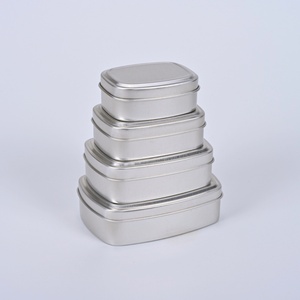 60ml 80ml 100ml 150ml Metal Aluminium Rectangular Square Food Safe Tin Can Containers for Soap Tin - Product Image 5