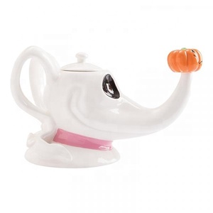 Tetera de Cerámica con Forma de Perro de Dibujos Animados en 3D, 38 oz, Venta Directa de Fábrica, Tema de Halloween, Pesadilla Antes de Navidad, <span class=keywords><strong>Zero</strong></span> Head - Product Image 2