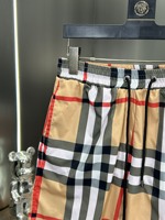 Shorts de plage imperméables à motifs, de qualité supérieure, décontractés et tendance pour l'été, design Bur berry, extensibles, pour hommes