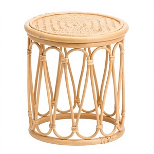 Taburetes Modernos de Madera Curvada, Ratán y Roble, Ecológicos, Impermeables, Cómodos, Portátiles, para Exteriores, Hogar, Oficina, Hotel, Apartamento, Sala de Estar - Product Image 4