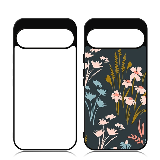 TPU +PC Aluminum Sheet White Blank DIY 2d Sublimation Phone Case for Google Pixel 11 10 9 PRO XL 9A 8 Pro 7A 4 XL 10A