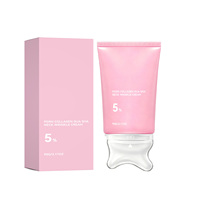 Crème anti-rides pour le cou au collagène PDRN ODM/OEM Gua Sha |   Masseur Gua Sha intégré avec 5% de Volufiline |   Soin raffermissant et sculptant