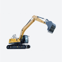 Nouvelle pelle sur chenilles XE225GK de 20 tonnes, robuste et haute performance, pour la construction de routes agricoles et de canaux aquatiques