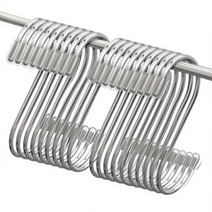 Gancho de Pared Multifuncional de Acero Inoxidable con Forma de S para Colgar Ropa en el Baño, Cocina y Almacenamiento de Ropa - Product Image 4