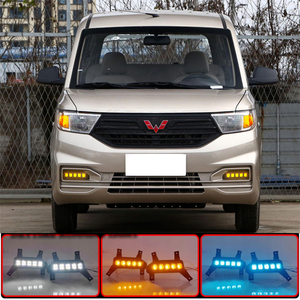 LED ban ngày Chạy ánh sáng cho Chevrolet N400 2019 - 2022 nueva cơn lốc xoáy van wuling Hong Guang <span class=keywords><strong>V</strong></span> 2021 lần lượt tín hiệu DRL Đèn sương mù - Product Image 2