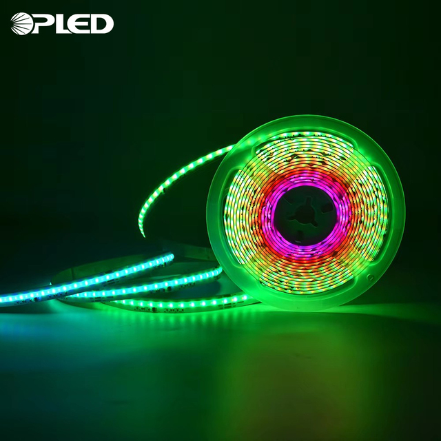 High Quality Cob Led Strip Ip67 10Mm 2835 Control Led Silicon Strip Smart Rgbic Smart Rgb Led Strip