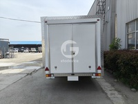 Dernier design, vente en gros, bureau mobile sur remorque à faible coût, remorque de camion, personnalisation possible