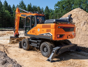 Nueva Excavadora de Ruedas de 21t DX210W, Maquinaria de Movimiento de Tierras, Excavadora de Ruedas Mediana - Product Image 6