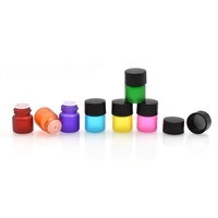 Vente en gros 1ml d’huile essentielle cosmétique bouteille d’échantillon flacon mini petite bouteille de sérum en verre