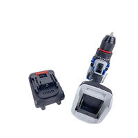 Perceuse à percussion électrique sans fil 21V avec batterie au lithium, moteur sans balais, vitesse variable et plaque de frappe métallique – Offre OEM gratuite