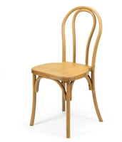 Chaise de salle à manger et de cuisine en bois massif empilable moderne pour la vente en gros, idéale pour les restaurants, banquets, mariages, événements et locations.
