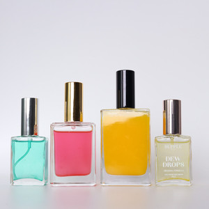 Cao cấp quảng trường rõ ràng Glass dropper chai 30 50 60 100 ml bán buôn USA thị trường hình chữ nhật Glass chai tinh dầu - Product Image 4