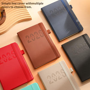 Nuovo arrivo 2026 A5 Notebook con calendario di 365 giorni Agenda in pelle portatile libro piano giornaliero cancelleria per la scuola e l'ufficio - Product Image 3