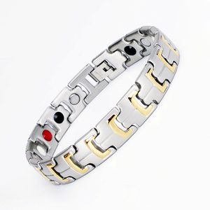 Engravable Logo Men's Genuine <strong>Bracelet</strong> Stainless Steel Black Boyfriend <strong>Bracelet</strong> <strong>Kinetic</strong> <strong>Energy</strong> <strong>Bracelet</strong> - Product Image 5