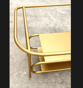 פליז מפואר ארון איפור להתלבש רגליים שולחן עבודה עד יהירות בסיס נירוסטה חלודה הוכחה להפיל הרכבה ידידותית - Product Image 5