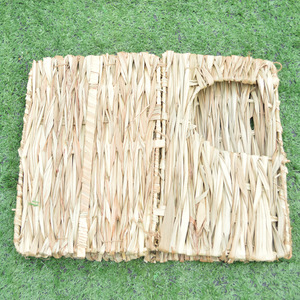 Nouvelle Cage Pliable en Paille pour Lapins, Grande Cage Spacieuse, Maison de Rangement, Nid en Paille Tressée, Maison pour Lapins, Nid pour Hamsters et Lapins - Product Image 4