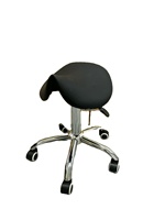 Chaise de selle médicale, tabouret réglable pivotant, chaise de formation pour laboratoire dentaire, pour hôpital et usage de bureau