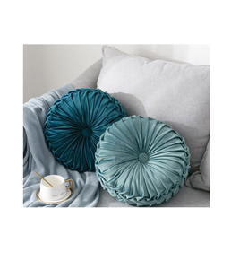 Coussin en coton doux, coussin rond décoratif, coussin respirant et confortable pour canapé, lit, espace de siège, textile - Product Image 1