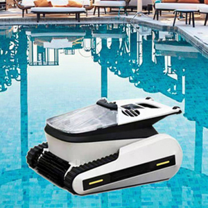Robot Limpiador de Fondo de Piscina Automático de Alta Calidad, Aspiradora Inalámbrica Inteligente con Succión de Plástico, SHARK Inteligente - Product Image 6