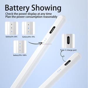 Bút cảm ứng đa năng có logo tùy chỉnh, dùng được cho Android & Apple, đầu bút nhựa POM, chức năng từ tính dành cho điện thoại thông minh - Product Image 2