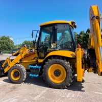 Chargeuse-pelleteuse JCB 3CX d'occasion en bon état, haute performance, chargeuse d'occasion d'origine JCB 3CX 4CX