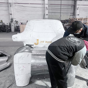 J273 Sculpture en acier inoxydable Décoration d'intérieur Décoration intérieure Grande taille Grand jardin extérieur Décoratif Métal Artisanat - Product Image 6