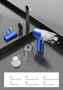 Penyedot Debu Mobil Portabel, Penyedot Debu Mobil Portabel genggam 2 in 1, penyedot debu udara kuat, penyedot debu nirkabel - Product Image 5