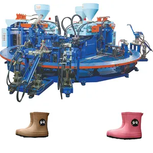 High-Quality and High-Output Three Color Rain Boot Making Machine