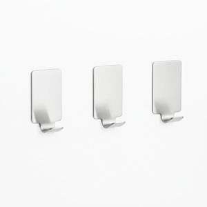 304 Stainless Steel Adhesive <b>Wall</b> <b>Hook</b> No Drilling Self Adhesive <b>Key</b> Holder <b>for</b> Home Kitchen <b>Wall</b> Organizer - Product Image 1