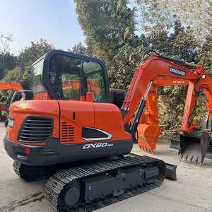 Mini-excavatrice sur chenilles DOOSAN DX60-9C, excavatrice hydraulique de 6 tonnes avec moteur - Product Image 1