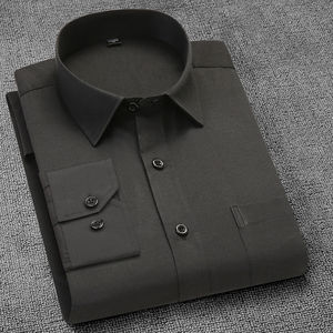 TKANF671 Mode En Gros À Manches Longues Tenue De Bureau Décontractée Chemises Personnalisées pour Hommes Manches Longues Chemises Habillées Hommes Chemise - Product Image 2