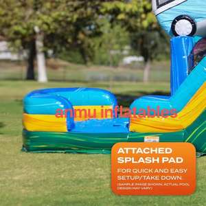 <span class=keywords><strong>Location</strong></span> de fête, toboggan gonflable en PVC pour enfants, château gonflable, maison de rebond extérieure avec toboggan, gonflables pour enfants - Product Image 5