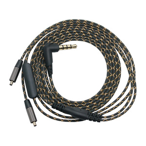 Audio <b>Cable</b> 3.5 Mm Male To Female With Inline Mic For Headphones Tpe Wire Nickel Plating Detachable Design - Product Image 4
