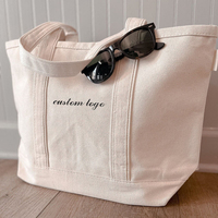 Grand sac fourre-tout en toile de coton personnalisé pour femmes, fabriqué en Chine, sac à bandoulière réutilisable fait main avec fermeture ouverte et compartiment pour ordinateur portable
