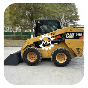 Cargadora CAT 246D Usada en Excelentes Condiciones al Precio Más Bajo, CAT246D 246C 236D 236C 226B 226B2 262D Maquinaria de Segunda Mano con Ruedas - Product Image 1